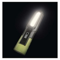 Latarka warsztatowa COB LED+LED, 500 lm, 2000 mAh, ładowalna
