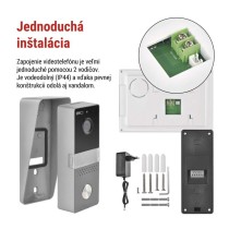 Sada domáceho video vrátnika  EM-04Z 2WIRE