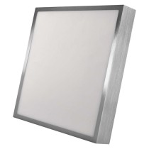 LED-Anbauleuchte NEXXO, quadratisch, silber, 28,5W, mit Change CCT