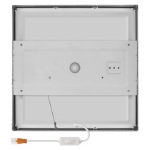 LED-Anbauleuchte NEXXO, quadratisch, silber, 28,5W, mit Change CCT