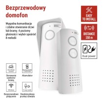 Bezprzewodowy zestaw domofonu audio H1087, 1 uczestnik