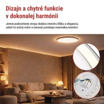 LED nástenné svietidlo ILVI, kruhové 30 W, stmievanie + CCT, čierna + šampanská
