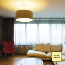 LED izzó Vintage G125 / E27 / 4 W (40 W) / 470 lm / meleg fehér