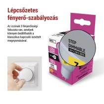 LED dimmelhető izzó Classic MR16 / GU10 / 7 W (60 W) / 800 lm / természetes fehér
