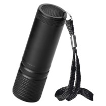 COB LED ruční kovová svítilna P3894, 100 lm, 3x AAA