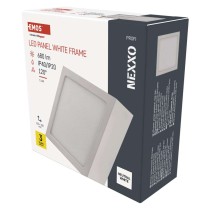 LED panel NEXXO,nadometni,  kvadratni, bel, 7,6W,nevtralno bela