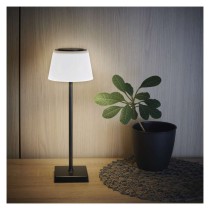 LED stalinė lempa KATIE, įkraunama, juodas