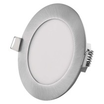 LED-Einbauleuchte NEXXO, rund, silber, 7W, mit Change CCT