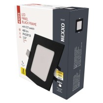 LED šviestuvas NEXXO juodas, 12 x 12 cm, 7 W, šiltai / neutraliai baltas