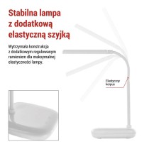 Lampa biurkowa LED MOLLY biała