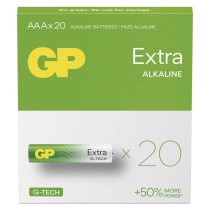 Alkalická batéria GP Extra LR03 (AAA), 20 ks