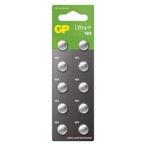 Alkalická gombíková batéria GP Ultra Plus LR54 (189F), 10 ks
