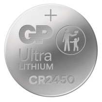 Lítiová gombíková batéria GP Ultra CR2450, 4 ks