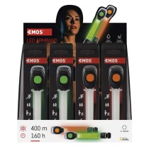 LED-Armband, 10 lm, 2× CR2032, 16 Stk., display box