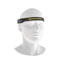 Naglavna polnilna LED svetilka, 380 lm, Li-Pol 1200 mAh