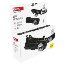 Laetav LED-pealamp P3544, 500 lm, 120 m, Li-Ion 800 mAh