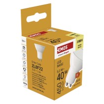LED pirn Basic MR16 / GU10 / 5,2 W (40 W) / 450 lm / Soe valge