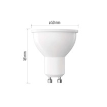 LED pirn Classic MR16 / GU10 / 7 W (60 W) / 800 lm / soe valge / dimmerdatav