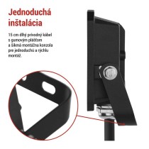 LED reflektor SIMPO 10 W neutrálna biela