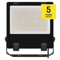 LED-prožektor AVENO 300 W, must, neutraalne valge
