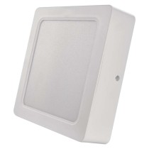 LED svietidlo 2v1 RUBIC, štvorcové, biely, 18W, neutrálna biela