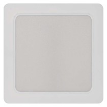 LED svietidlo 2v1 RUBIC, štvorcové, biely, 18W, neutrálna biela