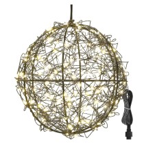 LED Weihnachtskugel – 200 LEDs, für den Außen- und Innenbereich, warmweiß
