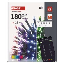 GoSmart LED božična veriga, 18 m, zunanja in notranja, RGB, programi, časovnik, WiFi