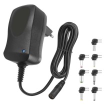 Universāls strāvas adapters, 600 mA, ar uzgaļiem