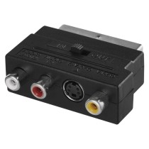 Üleminekuliide Scart - 3x Cinch + SVHS adapter