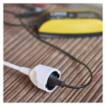 Ilgintuvas 3 m / 1 lizdas / baltas / PVC / 1,5 mm2 