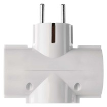 Mitmikpistikupesa, 3x ümar
