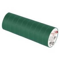 PVC-isoleerteip 19 mm / 20 m roheline, 10 tk