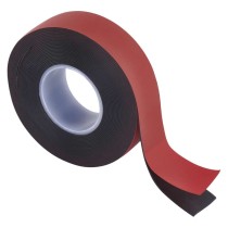 Isevulkaniseeruv isolatsiooniteip 25 mm / 5 m must