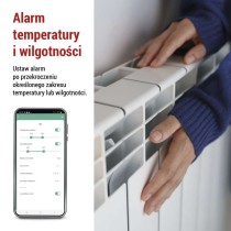 GoSmart Termometr z higrometrem EGS0101, czujnik bezprzewodowy, data, ZigBee