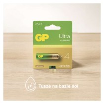GP Bateria alkaliczna ULTRA AAA (LR03) 4 szt.