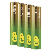 Alkalická baterie GP Ultra AAA (LR03), 4 ks