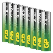 Alkalická baterie GP Super AAA (LR03), 8 ks