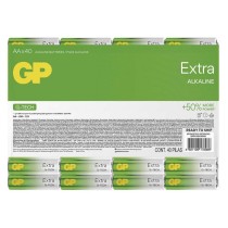 Alkalická batéria GP Extra LR6 (AA), fólia, 40 ks