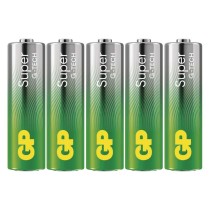 Alkalická baterie GP Super AA (LR6), 5 ks
