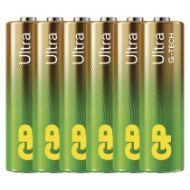 Alkalická baterie GP Ultra AA (LR6), 6 ks