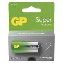 Alkalická baterie GP Super C (LR14), 2 ks