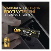 Lithiová baterie GP AA (FR6), 2 ks