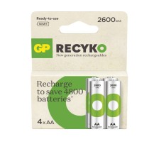 GP ReCyko NiMH Akkumulátor HR6 (AA) 2600mAh 4db