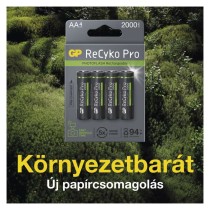 GP ReCyko Pro Photo Flash NiMH Akkumulátor HR6 (AA) 2000mAh 4db