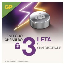 Baterija GP gumbna alkalna LR44 A76F 2 blister