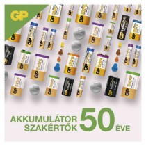 GP Alkáli gombelem LR44 (a76) 2db/bliszter
