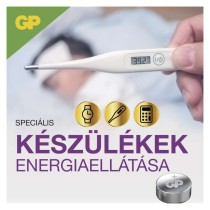 GP Alkáli gombelem LR44 (a76) 2db/bliszter