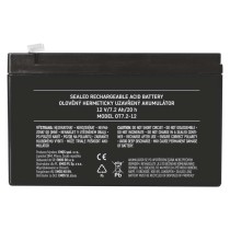 Wartungsfreier Blei-Akku 12 V/7,2 Ah, faston 4,7 mm