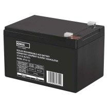 Wartungsfreier Blei-Akku 12 V/12 Ah, faston 6,3 mm